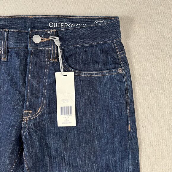 Outerknown Ambassador Slim Fit Jeans Men’s 28x32 Selvedge Denim Dark Wash Pants‎ - Picture 5 of 16
